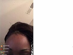 My ebony Instagram girl 33 flaunts her big tits big ass and bitchy curves up close