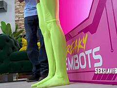 is this cute tiny 18+ teen robot freya von doom your submissive pet?