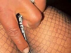 muscular ebony bbw wife dripping wet pussy ripped clothes fucked doggystyle by huge bbc