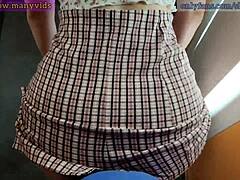 Elevator deepthroat blowjob ends in facial cum walk of shame?