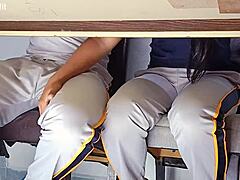 Yo college girl, that forbidden classroom quickie got me flashing hard... 😏