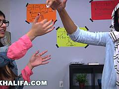 Mia Khalifa Trains Muslim Friend Cock Sucking Skills