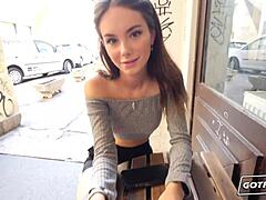 petite brunette liz ocean, you love riding big cocks doggystyle cowgirl don't you?