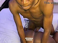 oga's huge cock owns that maid pussy hard 😈🔥