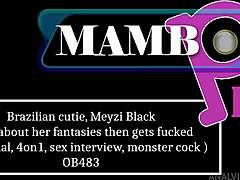 brazilian cutie meyzi black chats fantasies fucked dap anal 4on1 atm monster cock
