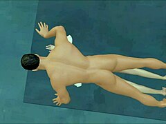 whoa ts yu mengjie starts wild anal deepthroat with kinky asian shemale ladyboy in stockings!