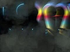 brazilian cintia lara gapes with speculum before four big cocks deliver intense double anal penetration and swallow finale