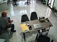 Hey old man from my ex-teacher days, you stroking first in the living room before we fuck?