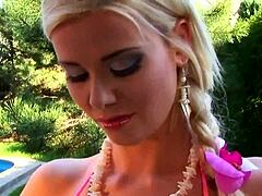 Caylian Curtis Debuts Big Tits Slut Touching Shaved Pussy