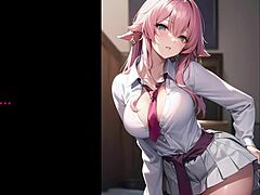 Yae Miko Commands Your JOI Femdom Anal Humiliation CEI