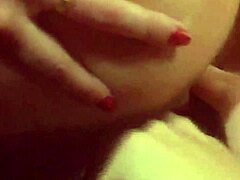 Kristina Bellanova takes boyfriend's cock deep in garage ass