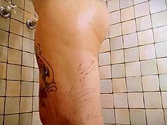 Giantess Shaves Her Huge Pussy in Shower - Dont Miss the Wet Taboo View
