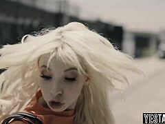 wanna feel big tits milf cop's strapon PUNISH your teen hole?