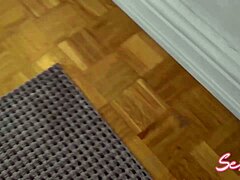 ohhh mommy milf i'm just watchin tv but u keep bendin over shakin that big ass at me... 😩 cum use me doggystyle already?? ur makin me so hard!!