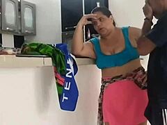 i spot THIS BIG ASS LATINA on beach ALONE... invite her back for DOGGYSTYLE POUNDING!!