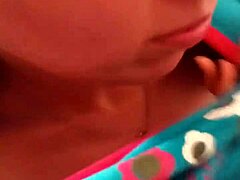 Deep Throat Gulps Thick Load In Surprising Swallow Twist