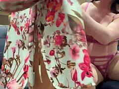 Cum on milf nina dolci and cougar vanessa's big tits close-up!