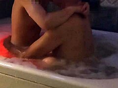 Ainokatati couple can't hold back anywhere, horny mature wife deepthroats and kisses passionately with small tits and narrow ass.
