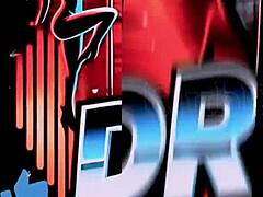 Slutty ebony teases big black cock at bar rips clothes for public riding fuck