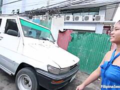 Thick Filipina's Hairy Pussy Creampie After Hardcore Doggystyle Pounding on Asiansexdiary