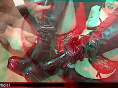 Chubby submissive slut humiliated with fruit shoved deep in ass during hardcore bdsm anal creampie