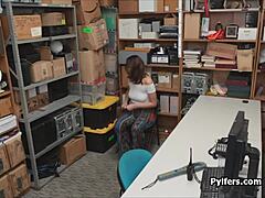 Ever wonder why that big-tit beauty rides cock so wildly on hidden office cam?