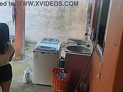 Maid Couldn't Resist My Rock-Hard Cock While Wife Was Out