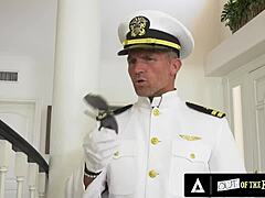 stepdad your military cock wrecks my petite ebony pussy in hardcore interracial ride