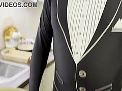 Cute Blonde Girlfriend Cums In Panties From Horny Handjob