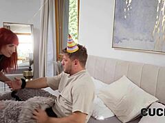 oh man, this czech wife's tight tattooed pussy feels so warm on my birthday