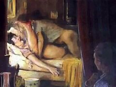 vintage erotic art with hairy retro details