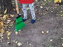 hey the forester girl and me fucked hard in the hut her hairy pussy licked to orgasm girlfriend style