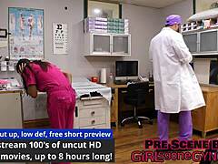 nurse misty addams humiliates patient with deepthroat and tats in latex