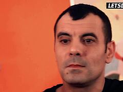 Wow, lustful Amirah Adara fucks old receptionist hard at horny hostel!