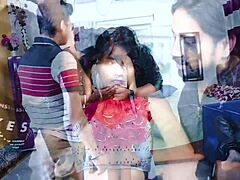 desi cutie sex doll takes GANGBANG and face CUMSHOTS heavy