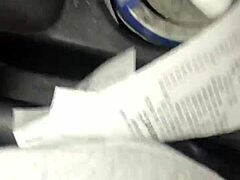 kissesxxx rams huge cucumber deep in her squirting ebony pussy outdoors for messy cumshot