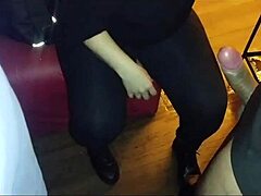 bold milf squirting for hung friend's husband takes all his cum right in front of her