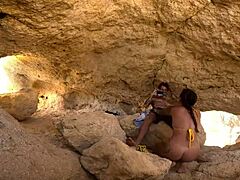 damn, we found a tourist cave in portugal and explored it our naughty way - damiana's brazilian adventures ep4
