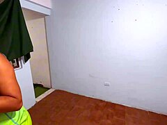 stepsister and i tag-team delivery man - she rims me while he wrecks my pussy