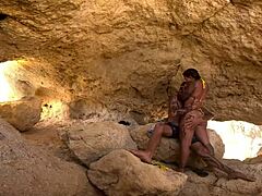 damn, we found a tourist cave in portugal and explored it our naughty way - damiana's brazilian adventures ep4