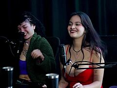 safada`s sensual dance turns into wild brazilian massage sex on sheer red