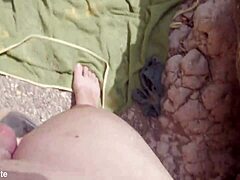 Public Beach POUNDING Stepsister Fuck Watched by Onlookers!