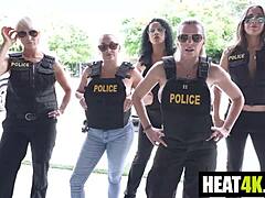 beat cops reverse anal gangbanged by cory chase and hot milfs