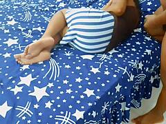 hey sleeping indian bhabhi, wanna feel hubby's cock in your tight slit?