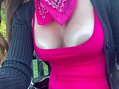 ever wonder what italian milf artemisia love does solo outdoors with her big natural tits?