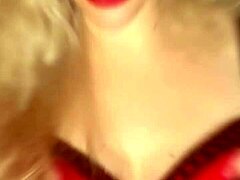 Watch this huge blonde belly dancer goddess in glasses domination dancing to my haters song! 🔥🕺