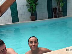 yo dude your young slut gf gets stranger pounded poolside while you watch 😈🏊‍♀️💦 wait is that hot or what??