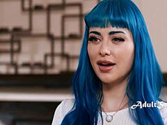 innocent roommate mira squirts hard while scissoring destiny