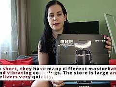 Mistress Anna Milks Slave with Xspacecup Masturbator After Unboxing Review