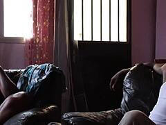 Stepmom Natasha Nice Shows Huge Tits to Stepson POV